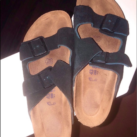 Birkenstock Other - Birkenstock Two Strap Arizona Sandal Suede 43